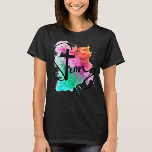 She Is Strong Scripture Proverbs 3125 Bible Verse T-Shirt
