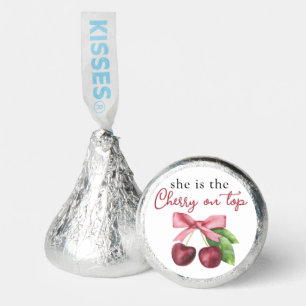 She is the cherry on top baby shower hershey®'s kisses®