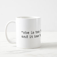 Little Women Coffee Mug (Louisa May Alcott) - A Fine Quotation