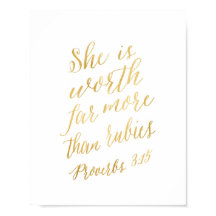 She is worth far more than rubies