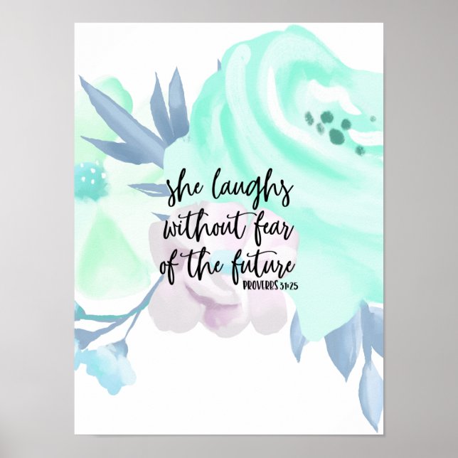 She Laughs Without Fear Poster (Front)