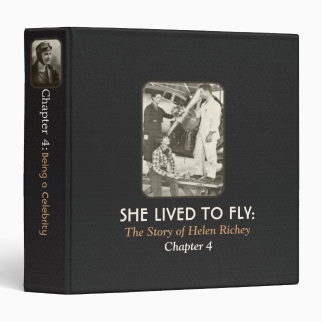 She Lived To Fly:Chapter 4 Binder (Front/Spine)