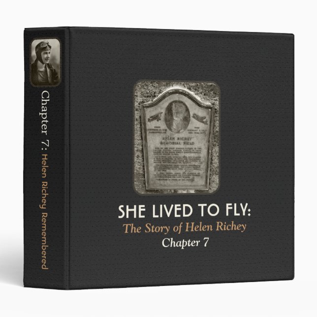 She Lived To Fly:Chapter 7 Binder (Front/Spine)