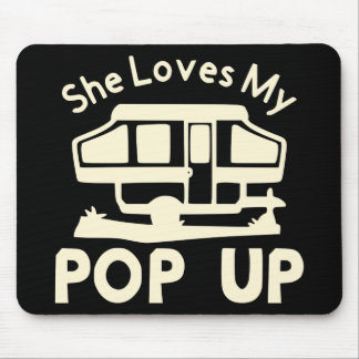 She Loves My Pop-Up #USAPatriotGraphics © Mouse Pad