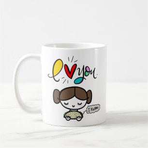 She Loves Tacos, hand lettered Coffee Mug