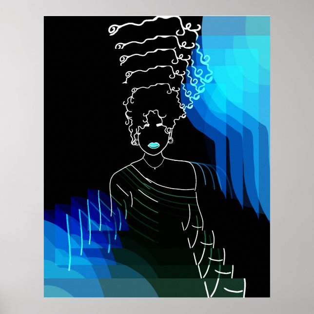 she - negative - effect poster (Front)