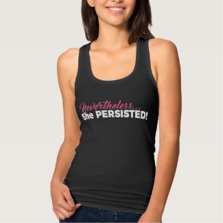 She Persisted Slimfit Tank
