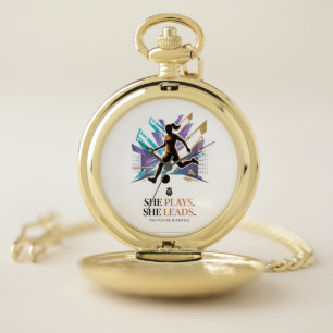 She Plays She Leads Future Women’s Football Star I Pocket Watch