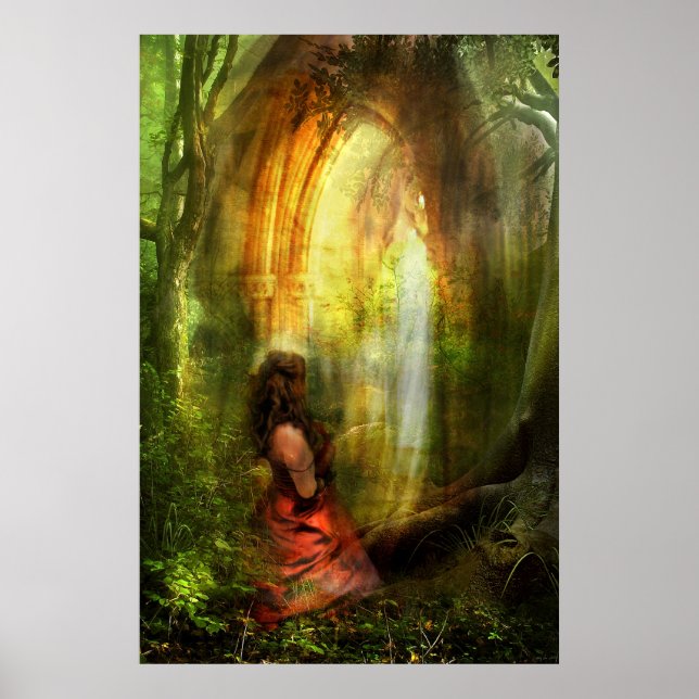 She Prayed with Prayer Poster (Front)