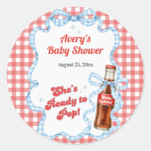 She Ready Pop Soda Baby Shower Boy