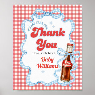 She Ready Pop Soda Baby Shower Favors Poster
