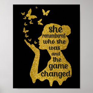 She Remembered Who She Was And The Game Changed 1  Poster
