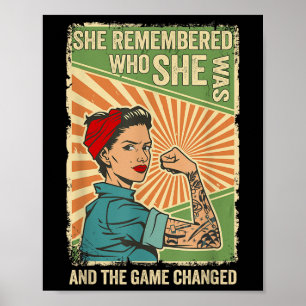 She Remembered Who She Was And The Game Changed  Poster