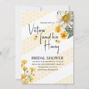 She’s Found Her Honey Bee Wedding Bridal Shower Invitation