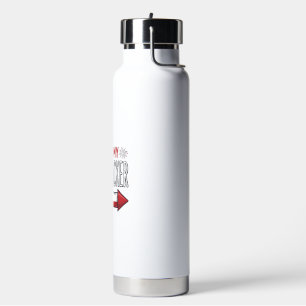 She’s My Firecracker Patriotic Couple Design_1 Water Bottle