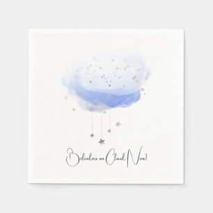 She’s on Cloud Nine Bridal Shower Napkins