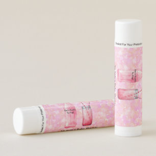 She’s Ready To Pop Girl Baby Shower Lip Balm