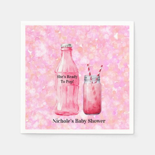 She’s Ready To Pop Girl Baby Shower