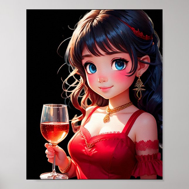 She’s special artsy pinup poster (Front)