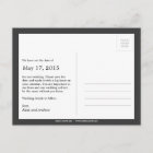 She Said Yes! Save The Date Postcard