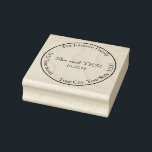 She Said Yes Save the Date  Return Address Rubber Stamp<br><div class="desc">Share your special news with this fun return address rubber stamp.</div>
