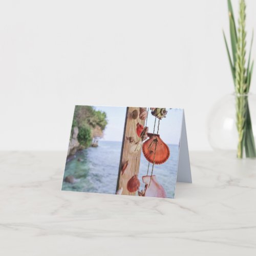 She Sells Sea Shells note Card