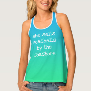 She Sells Seashells Tank Top