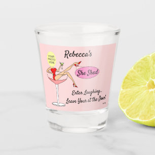 She Shed Fun Sexy Shot Glass