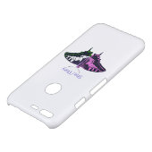 She/They Non-Binary Flag Swallowtail Butterfly Uncommon Google Pixel Case (Top)