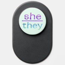 She they pronouns colorful 