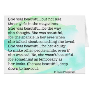 She Was Beautiful Cards