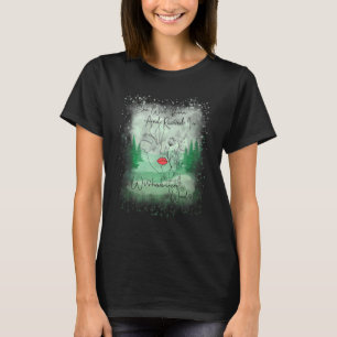 She Was Born And Raised In Wishabitch Woods Saying T-Shirt