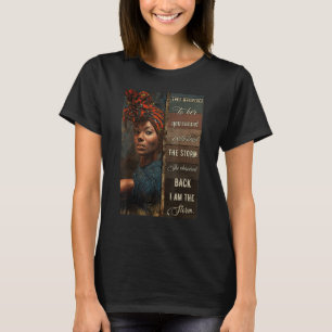 She Whispered Back I Am The Storm African Black Hi T-Shirt