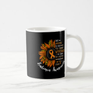 She Whispered Byck I Am The Storm Leukemia Awarene Coffee Mug