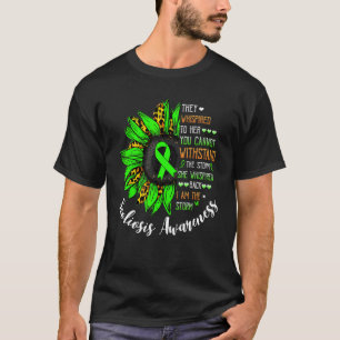 She Whispered I am The Storm Scoliosis awareness T-Shirt