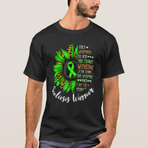 She Whispered I Am The Storm Scoliosis Warrior T-Shirt