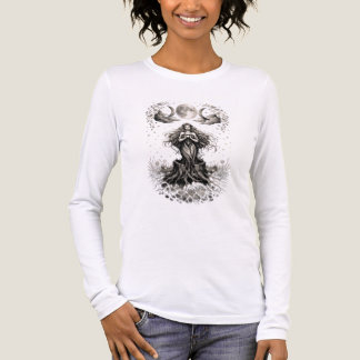 She Who Blooms from Shadow Tri-Blend Shirt