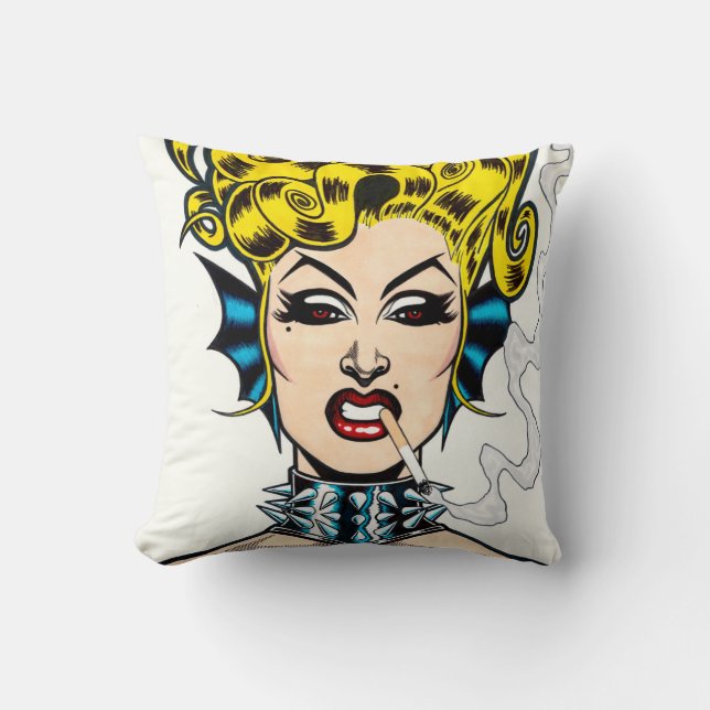 She Who Must Be Obeyed Throw Pillow (Front)