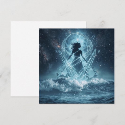 She Who Rises from the Crystal Sea (Front/Back)
