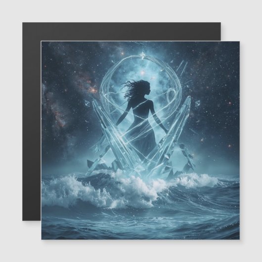 She Who Rises from the Crystal Sea (Front/Back)