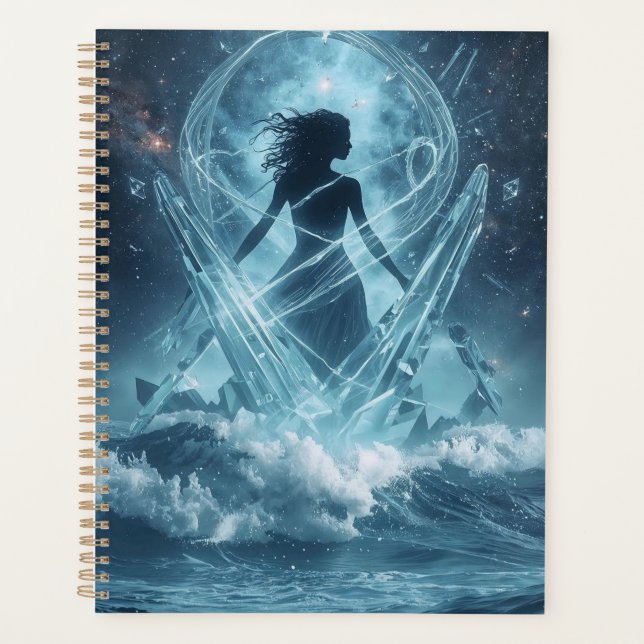 She Who Rises from the Crystal Sea Planner (Front)