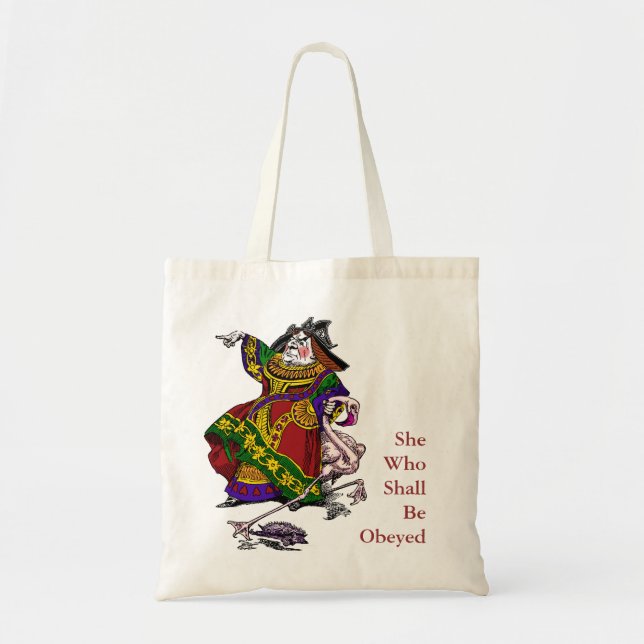 She Who Shall Be Obeyed Tote Bag (Front)