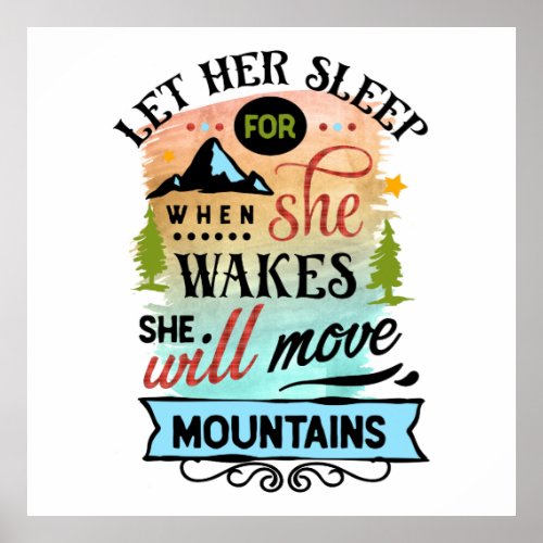 She Will Move Mountains Poster