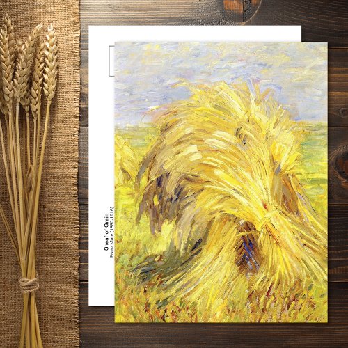 Sheaf of Grain Franz Marc Postcard