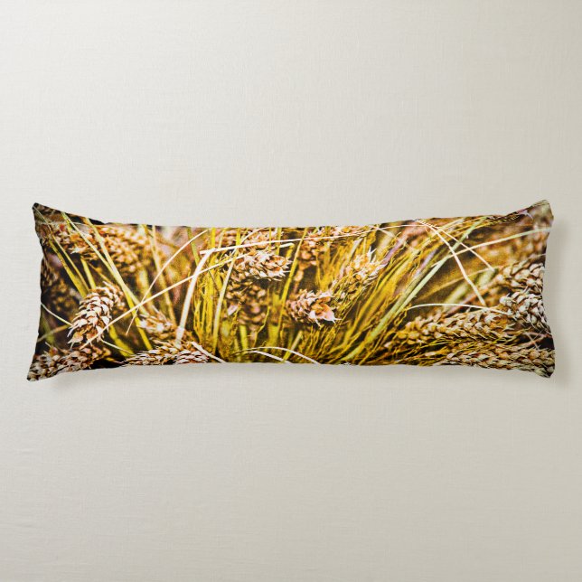 Sheaf Of Wheat - Thank You Body Pillow (Front)
