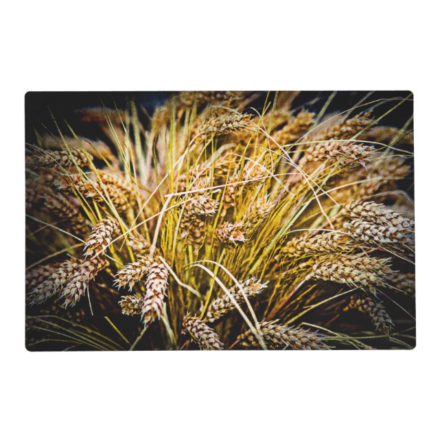 Sheaf Of Wheat - Thank You Placemat (Front)
