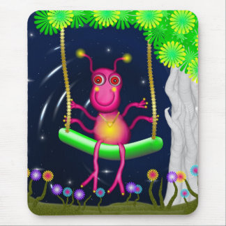 SheAlien on her Swing Mouse Pad