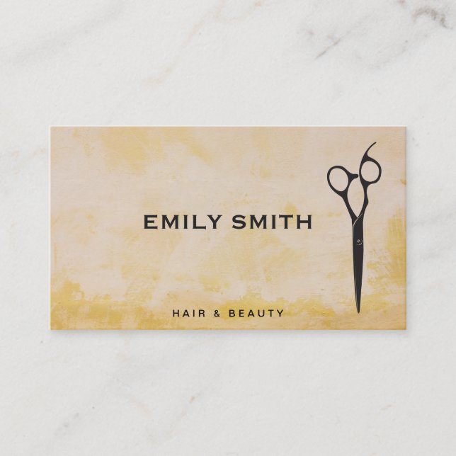 Shear Modern | Hairstylist Appointment Card (Front)