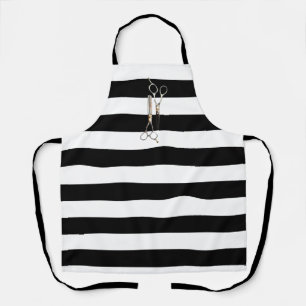 Shears and Stripes Haircutting Apron Salon Apron