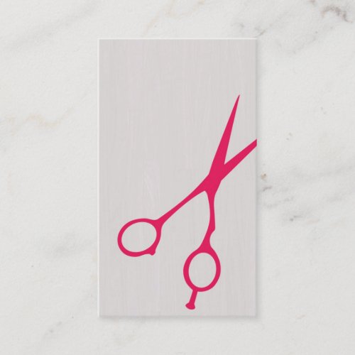 Shears Barber/Cosmetologist Business Card (Magent)